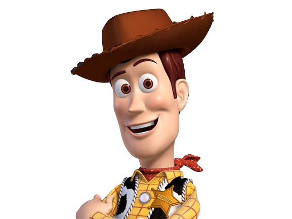 Woody from Toy story